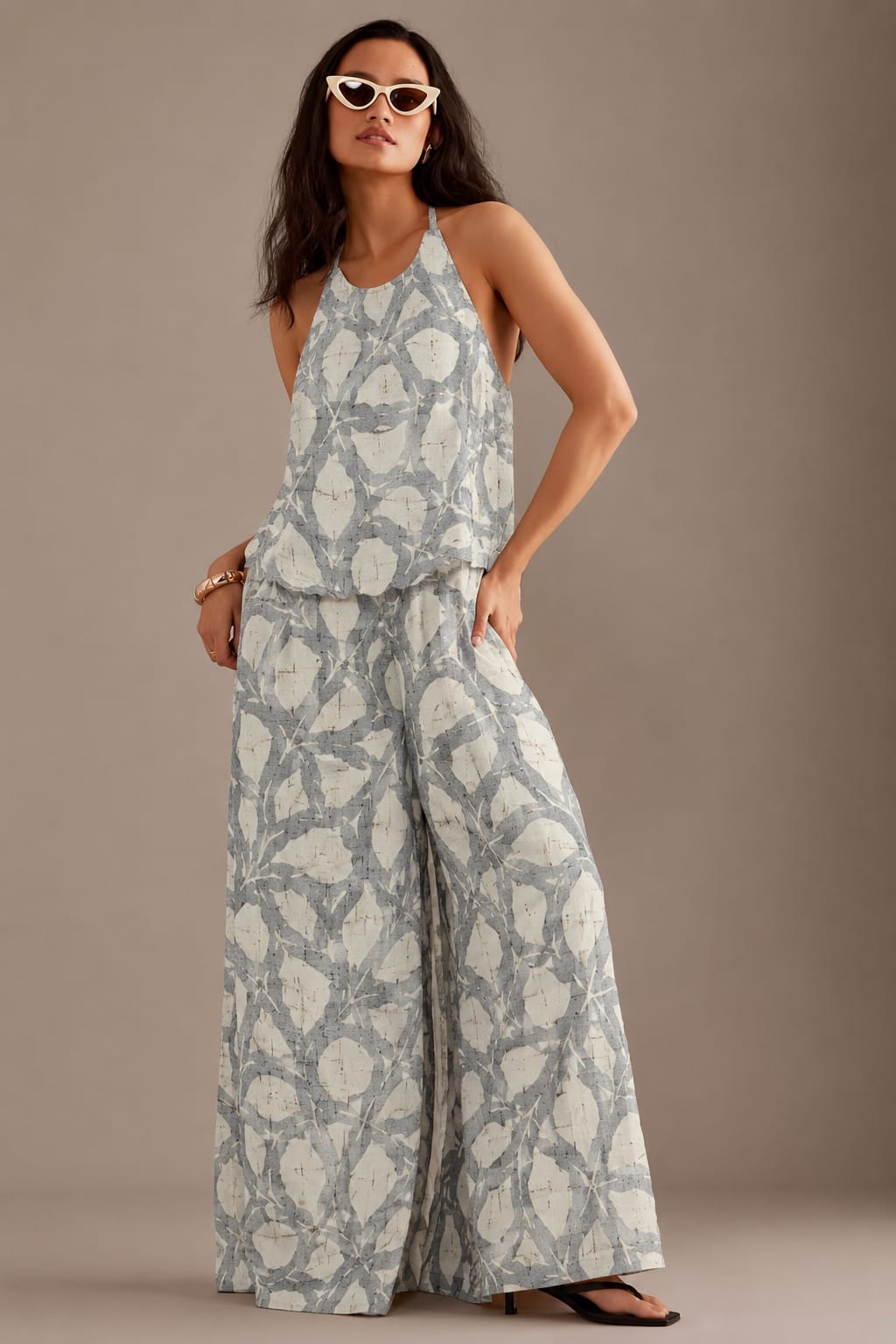 Diamond Print Co-ord Silhouette